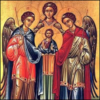 Miguel, Gabriel y Rafael, Arcángeles