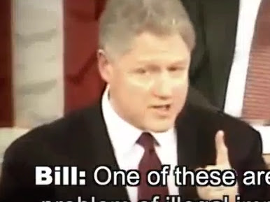 1996 Flashback Bill Clinton Talks Like Trump On Immigration We