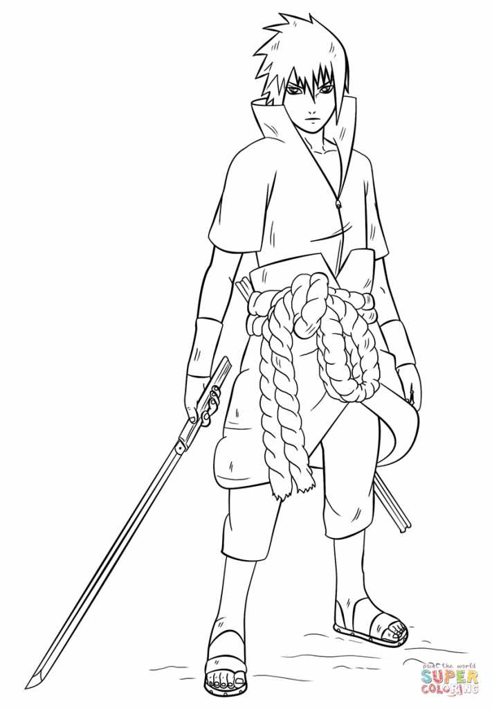 Obito Coloring Pages at GetColorings.com | Free printable colorings