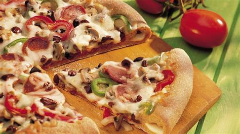 Ingredients instant brown rice, sugar, enriched flour (wheat flour, niacin, iron, . Deluxe Stuffed-Crust Pizza Recipe - Pillsbury.com