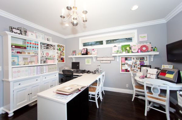 Beautiful craft room interior design ideas that make work ...