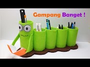 Konsep Kreasi Botol Bekas Tempat Pensil Anak Lucu How To Make Bottle Craft Ideas , Terbaru!