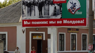 Señal en Transnistria