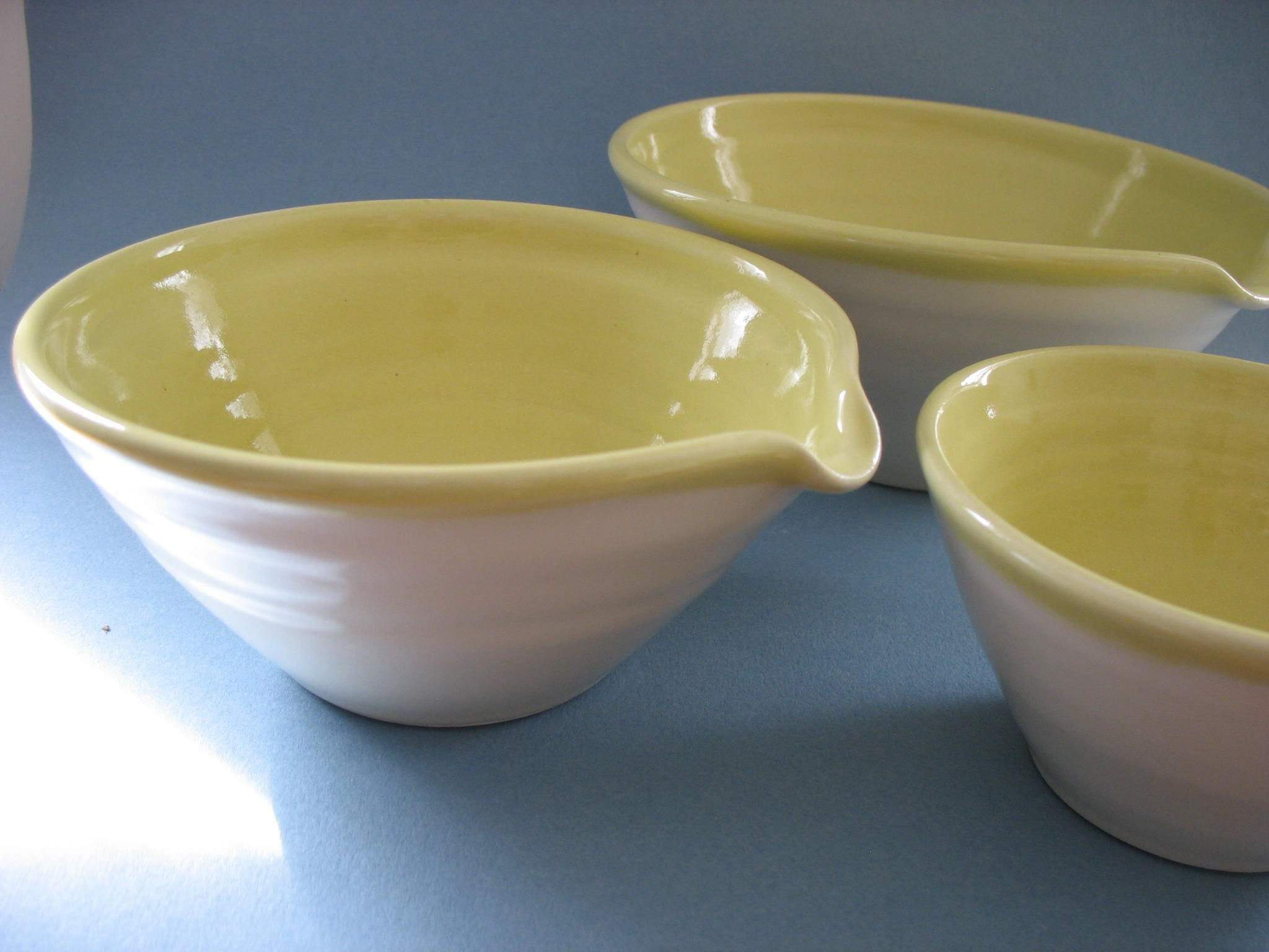 Nesting bowls-set of three - Ceruleanblue