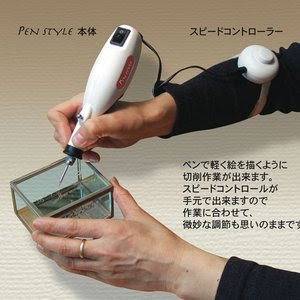 ガラス彫刻 グラスリッツェンの部屋