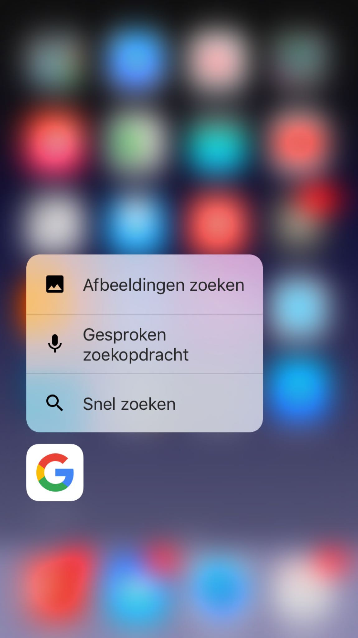 How to add a google search bar to iPhone without jailbreaking? : iphone