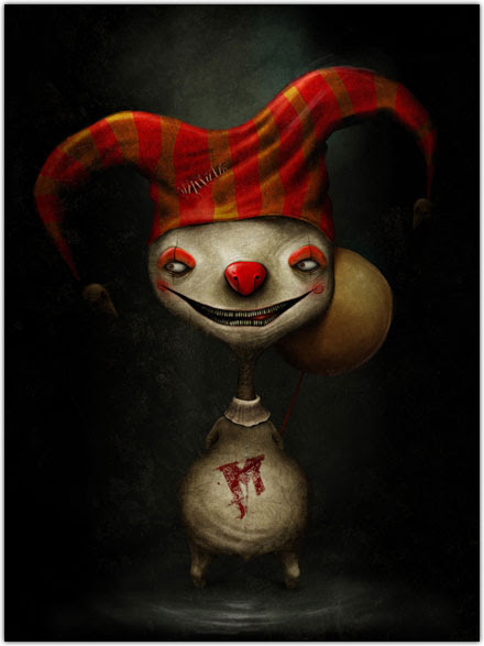 ダークでシュールだけどなんだかかわいいイラスト Anton Semenov しちごろく