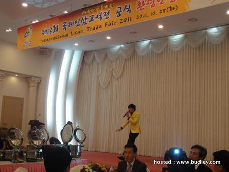 Dior's 2nd performance for Ginseng Trade Convention Dinner,Geumsan,Korea...