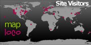 Locations of Site Visitors