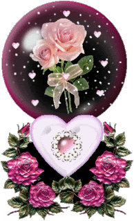 PINK ROSES AND HEART Pictures, Images and Photos