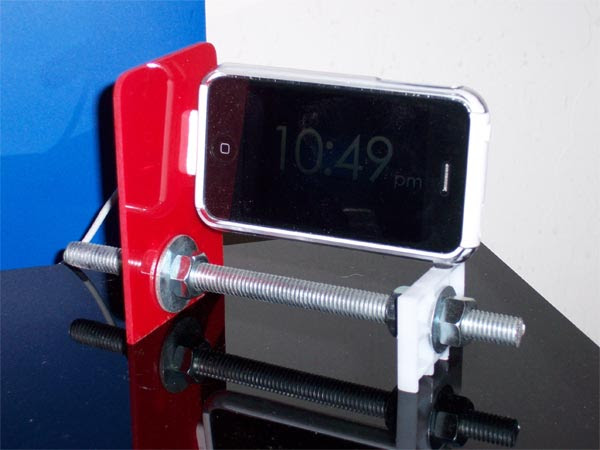 Nuts and Bolts iPhone Dock