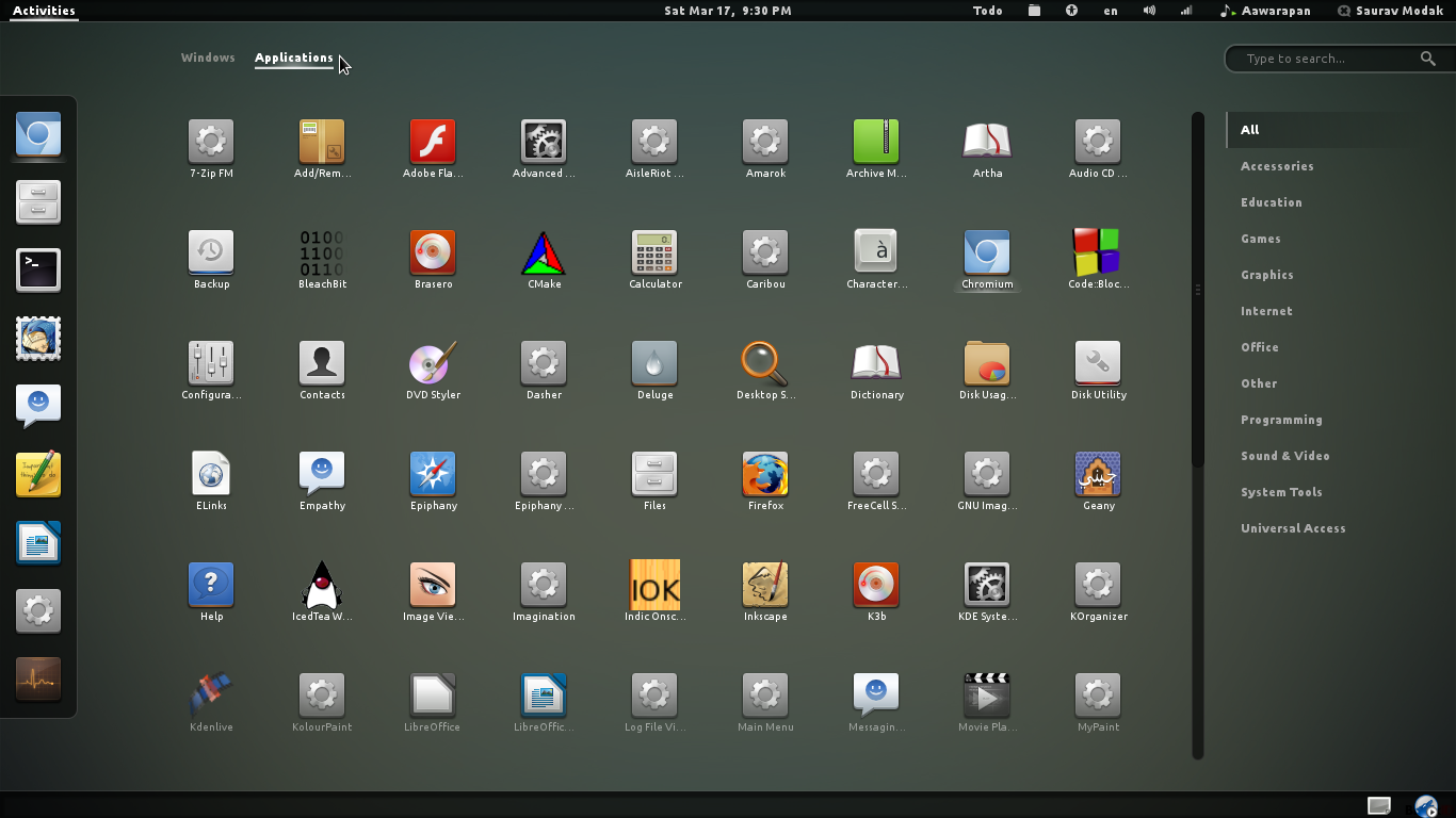 Linux Mint 14 Cinnamon