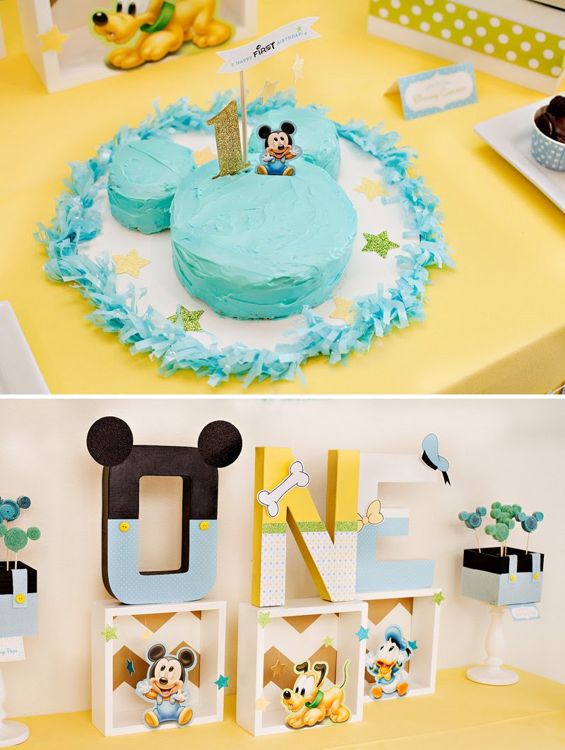 Creative Mickey Mouse 1st Birthday Party Ideas Free Printables