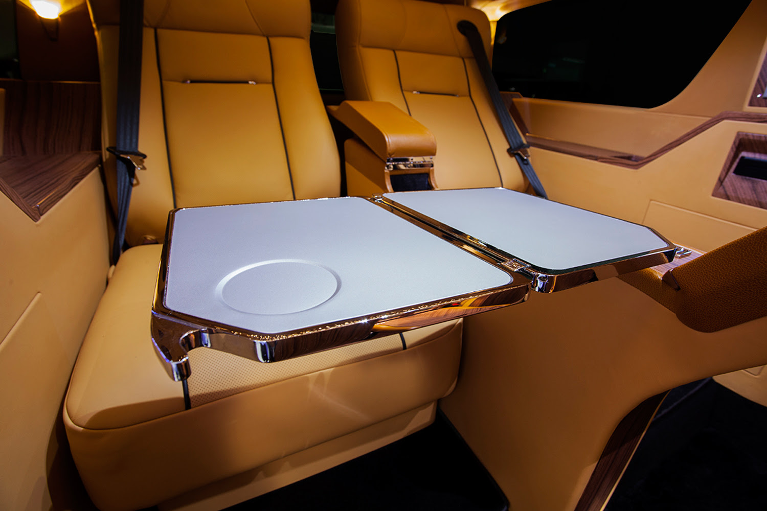 Lexani Viceroy based on Cadillac Escalade interior tray