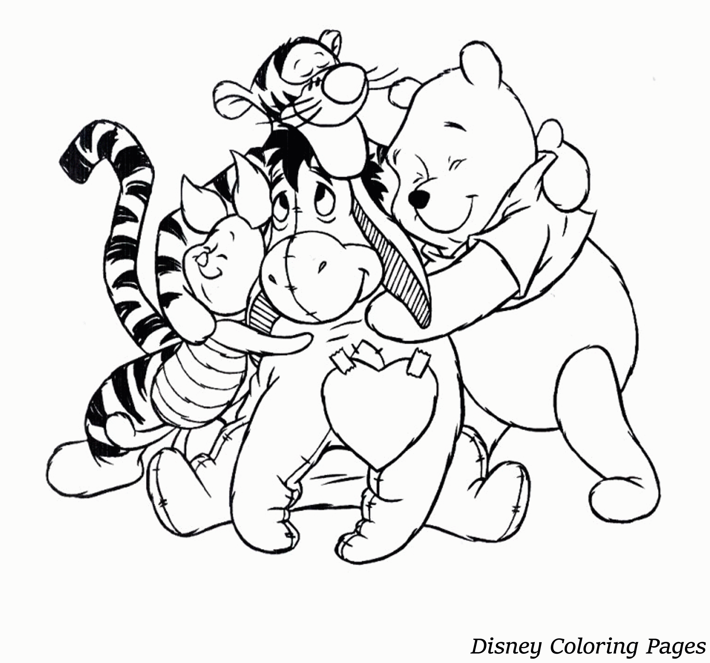 Disney Coloring Pages Pdf - Coloring Home
