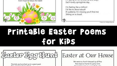 Coloring Pages Easter Poem