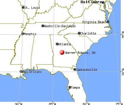 warner robins ga map Warner Robins Georgia Ga 31005 31088 Profile Population Maps Real Estate Averages Homes Statistics Relocation Travel Jobs Hospitals Schools Crime Moving Houses News Sex Offenders warner robins ga map