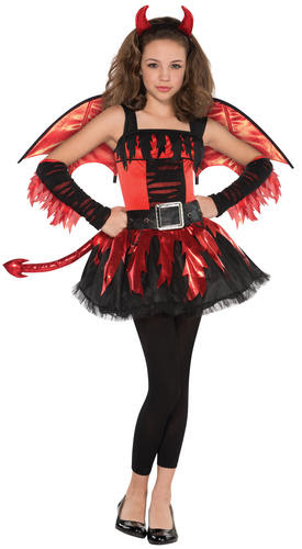 Girls Age 8-16 Fancy Dress Halloween Party Kids Childs Teen Costume