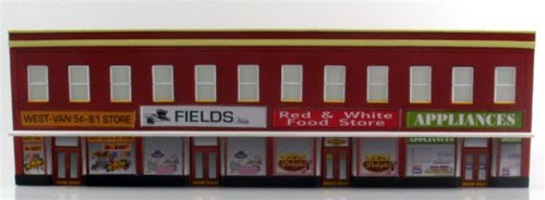 4 Store Building Ho Scale Imex-image