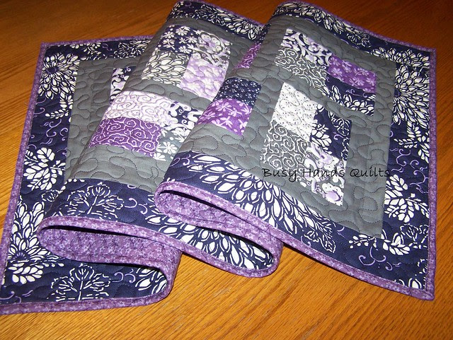 Phoebe's Flower Box Table Runner