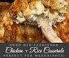 Good Ole Fashioned Chicken + Rice Casserole