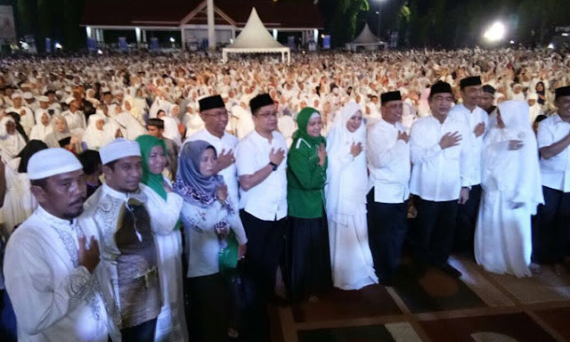 Di Depan 20.000 Massa, Ini Komitmen PAMMASE Majukan Wajo