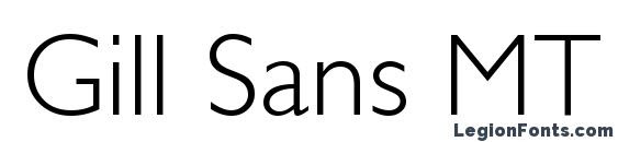 gill sans free download