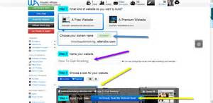 create a free website