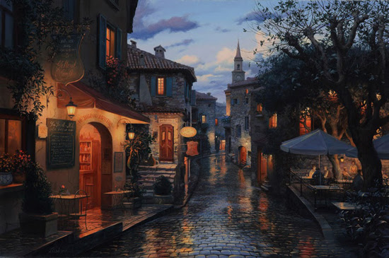 Fantastic landscapes by Evgeny Lushpin
