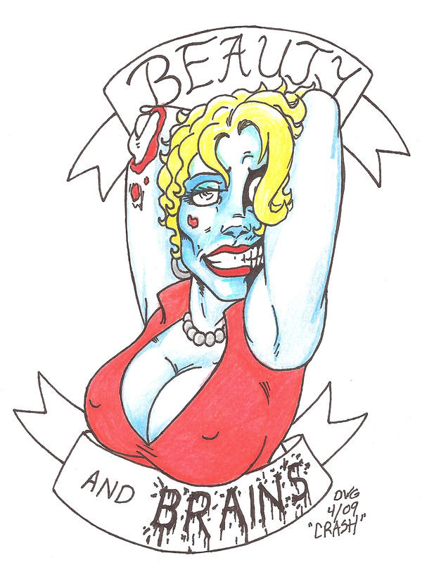 woman with tattoo