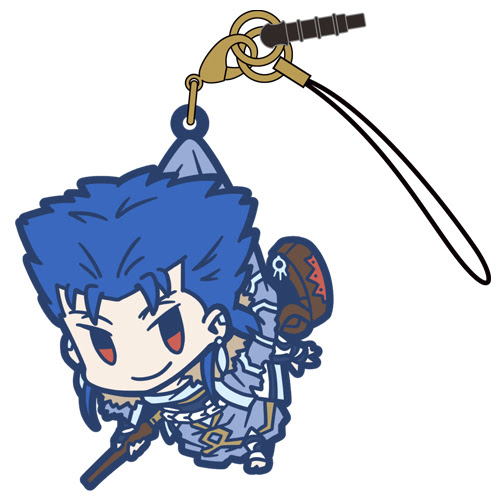 Fate Grand Order キャスター クー フーリンつままれストラップ Fate Grand Order キャラクターグッズ販売のジーストア Gee Store