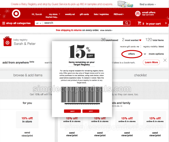 Free Baby Gift Bag Samples & Coupons at Target