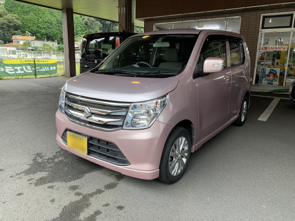 売約済 平成26年式 スズキ ワゴンｒ Fz ピンク 軽自動車 中古車 カーショップビクトリー