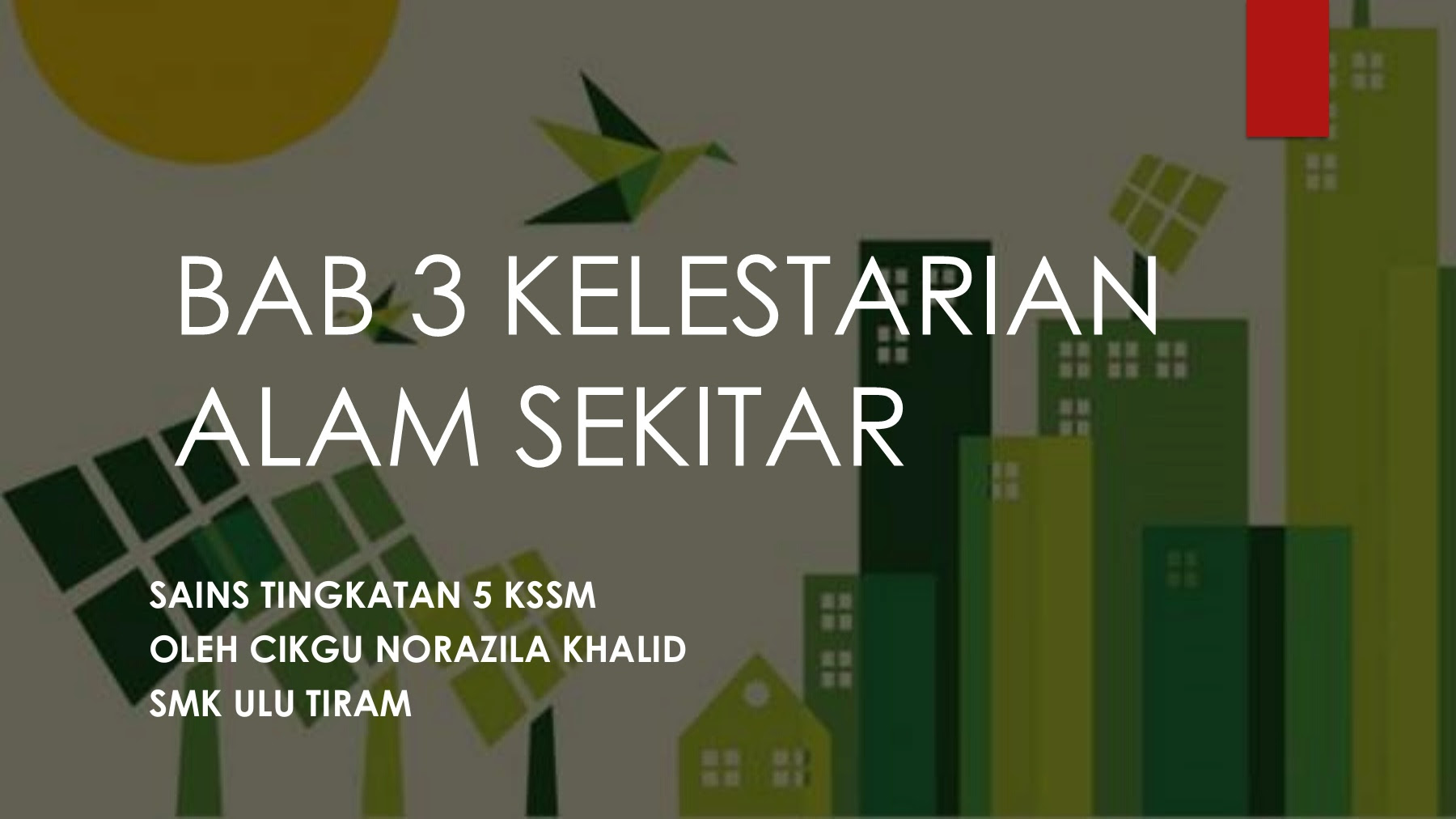 Sains Kssm T5 Bab 3