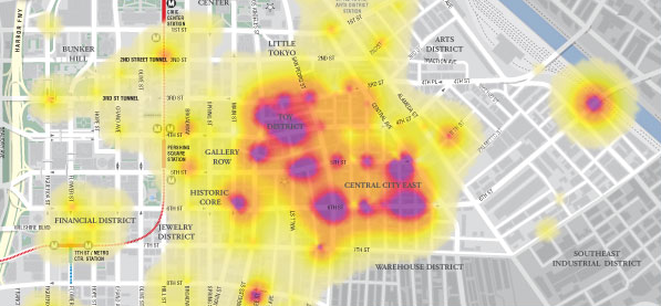 That is, they share the same visual variable (though, as noted, heat maps 