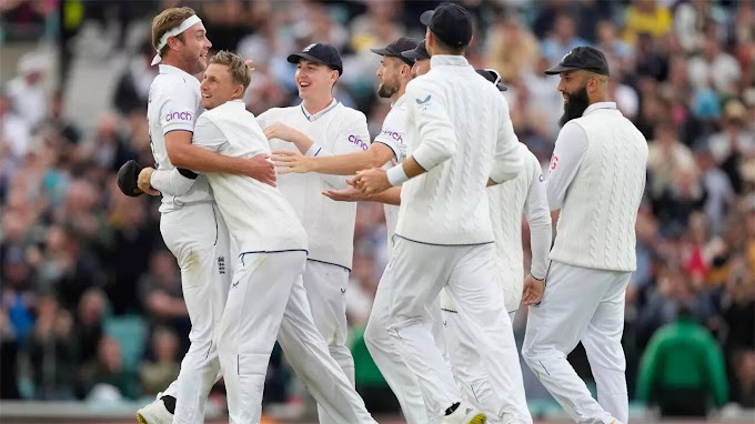 5th Test: Broad enjoys fitting finale as England win to draw Ashes 2-2