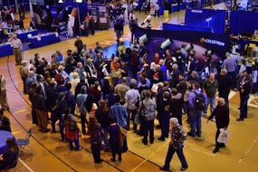 Raffle at Celestron booth, NEAF 2017