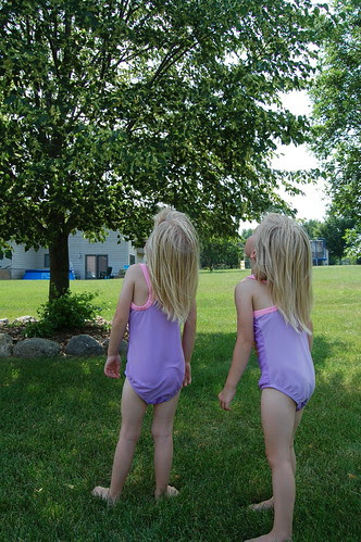 Watching the butterflies and bees...