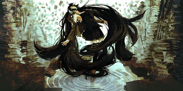 初音ミク 黒ミクの高画質でかっこいいイラスト壁紙 ボカロ画像