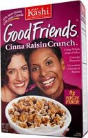 Kashi Good Friends Cereal Cinnamon-Raisin Crunch -- 14 oz