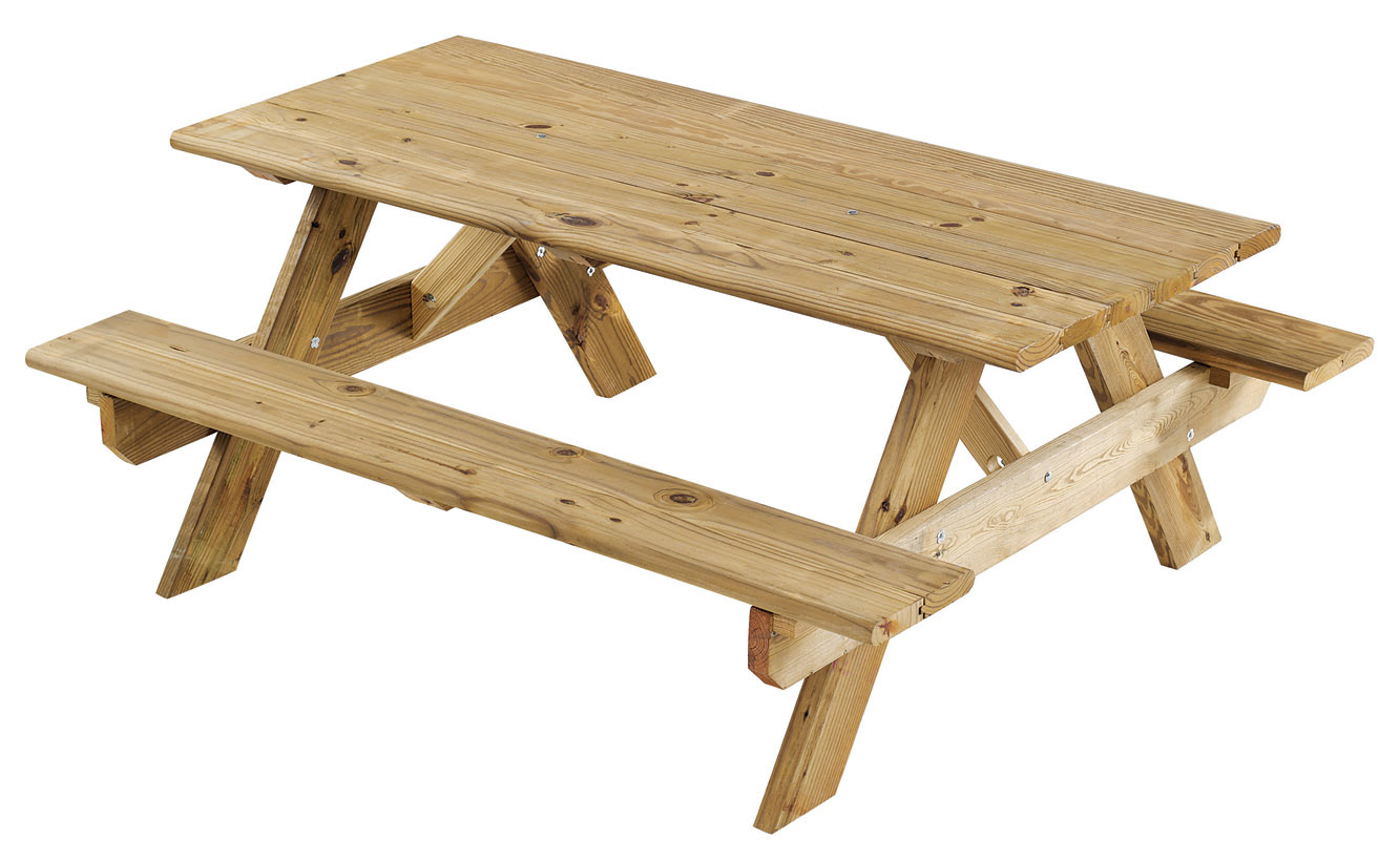 Wooden Picnic Table