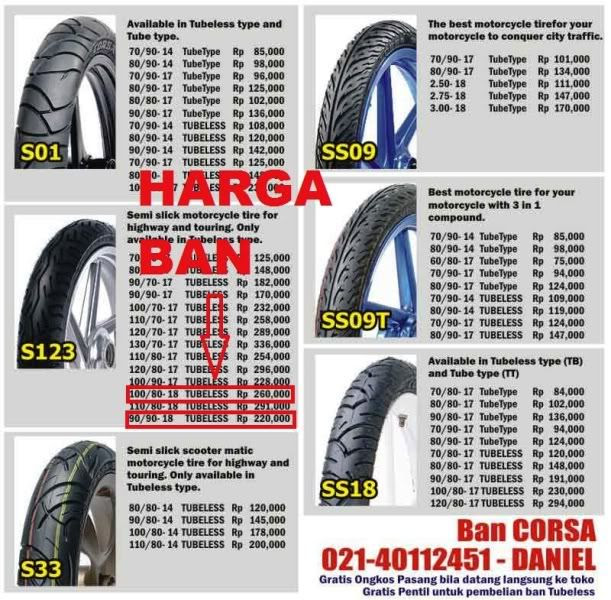 mega tiger ban kondisi  GL, tiger 2000 pro, velg 95  Murah ban tubeless tubeless