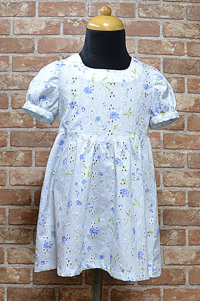 子供用100サイズウエスト切り替えのワンピースの型紙 手作り服の作り方と型紙ｕｓａｋｏの洋裁工房更新履歴ブログ