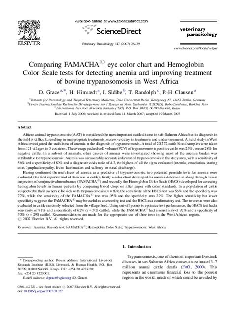  pdf comparing famacha eye color chart and hemoglobin color scale