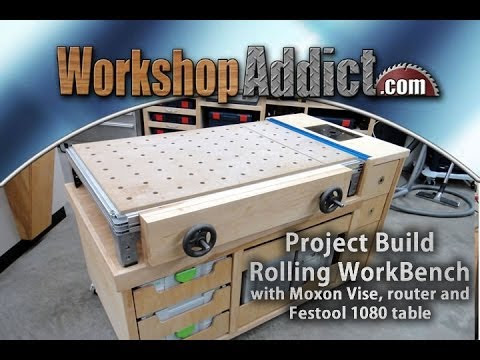 Rolling Woodworkers Bench (part 2) with Festool MFT/1080 ...