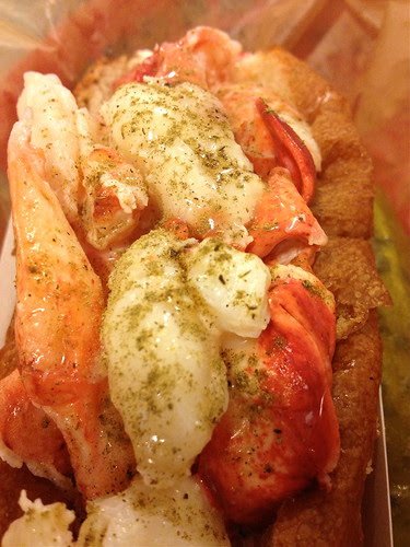 Lobster Roll in Fall