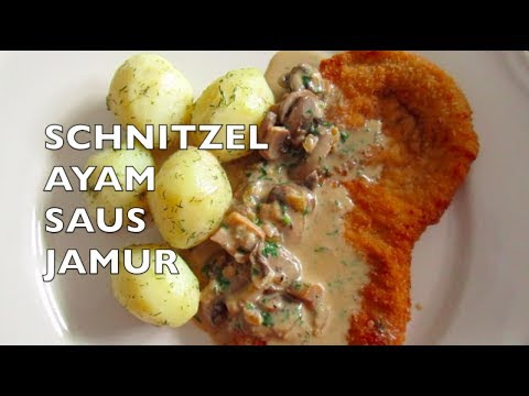 VIDEO : schnitzel ayam saus jamur - chicken schnitzel with mushroom gravy - cook like kayka, schnitzel ayam saus jamur,cook like kayka, schnitzel ayam saus jamur,chicken schnitzelwith mushroomcook like kayka, schnitzel ayam saus jamur,coo ...