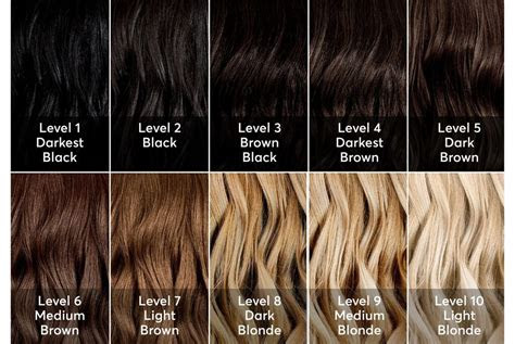  hair color levels a detailed guide 2024 fashionterest