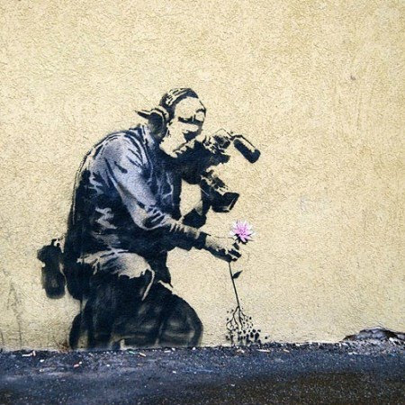 ザッタナチラリ Banksy バンクシー 謎のstreet Graffiti Artist