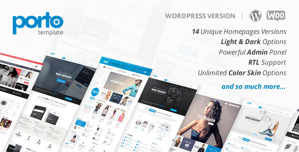 Porto v2.5.1 - Responsive eCommerce WordPress Theme
